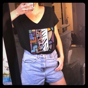 Custom painted t-shirt